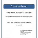 Time Trends in NICE HTA Decisions