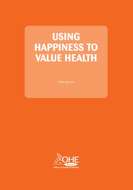 Using Happiness to Value Health