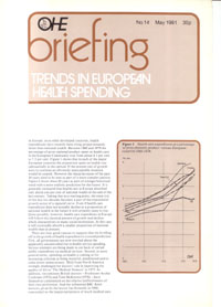 Trends in European Health Spending