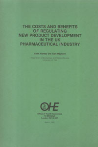 Costs and Benefits of Regulating New Product Development in the UK Pharmaceutical Industry