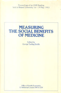 Measuring the Social Benefits of Medicine