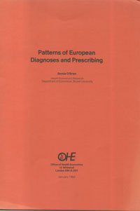 Patterns of European Diagnoses and Prescribing