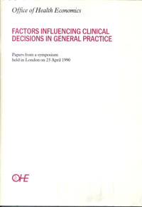 Factors Influencing Clinical Decisions in General Practice
