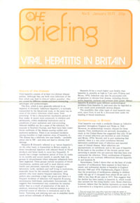 Viral Hepatitis in Britain