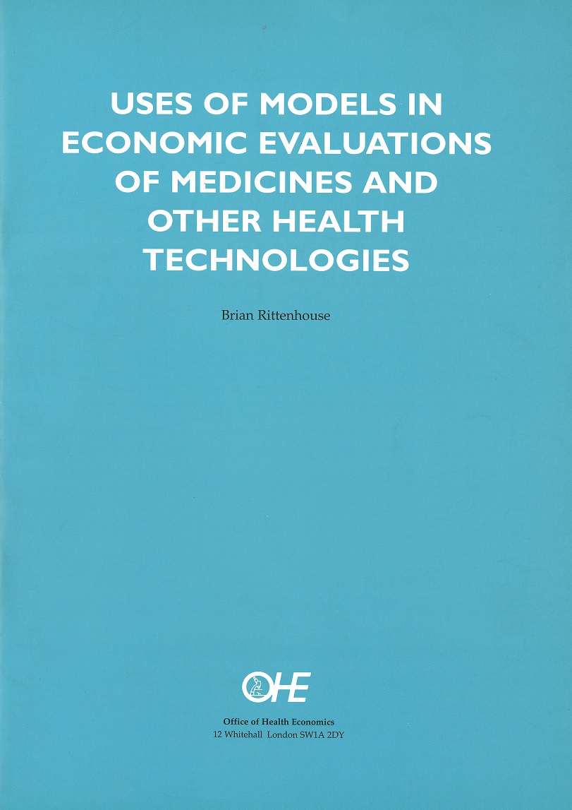 222 - 1996 Uses-of-models-in-economic-evaluation