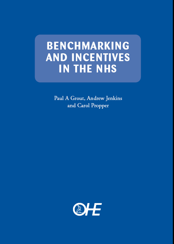 Benchmarking and Incentives in the NHS