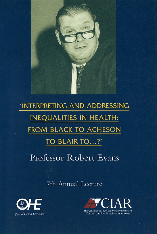Interpreting and Addressing Inequalities in Health: From Black to Acheson to Blair to . . . ?