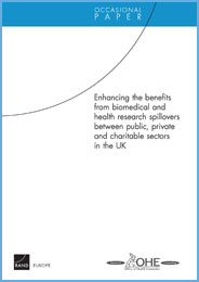 Enhancing the Benefits from Biomedical and Health Research Spillovers