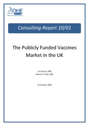 The Publicly Funded Vaccines Market in the UK
