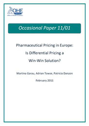 Pharmaceutical Pricing in Europe: Is Differential Pricing a Win-Win Solution?