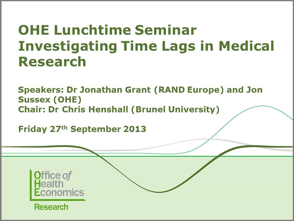 Time Lags MRC 27 Sept 2013