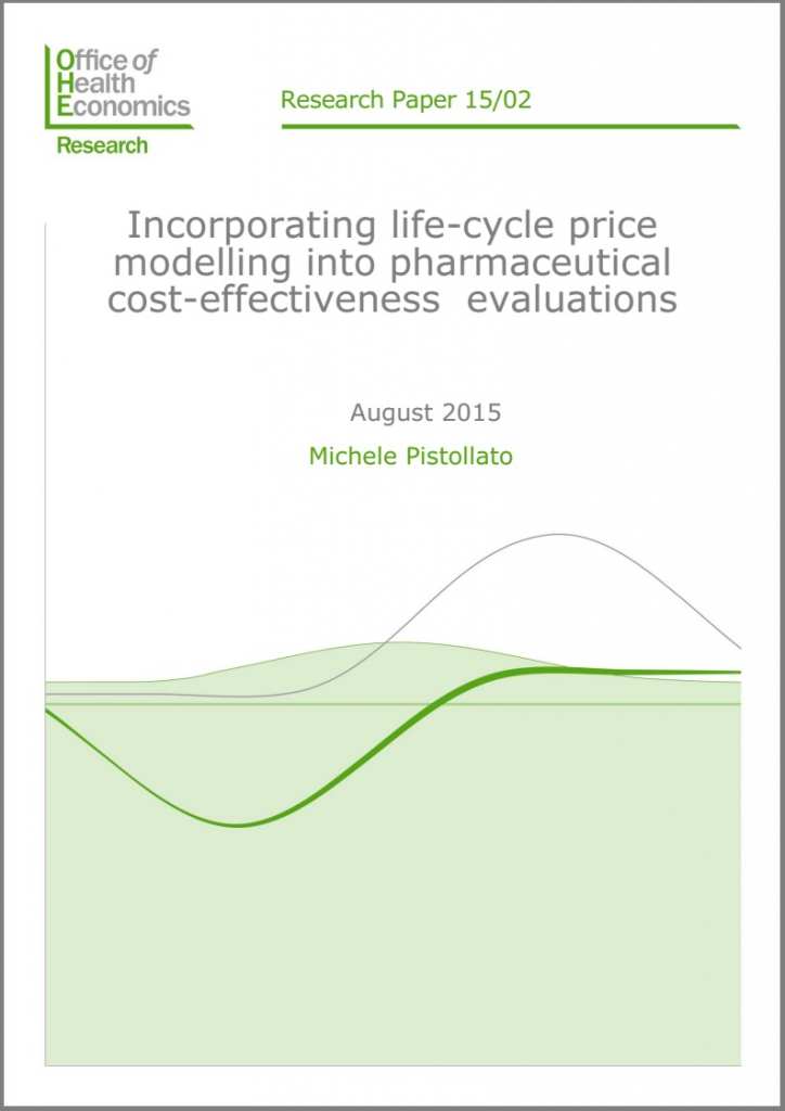 416 - Incorporating life-cycle price modelling into pharma cost-effect evaluations