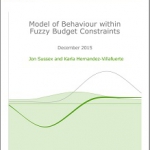 422 - Model of behaviour within fuzzy budget contraints