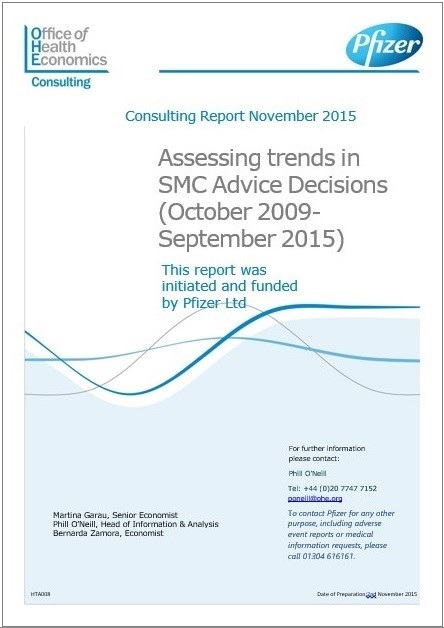 Assessing Trends in SMC Advice Decisions (October 2009- September 2015)