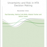 Uncertainty and Risk in HTA Decision Making report cover