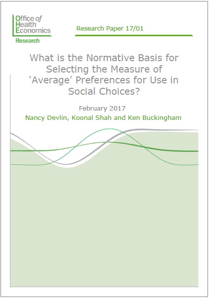What is the Normative Basis for Selecting the Measure of ‘Average’ Preferences for Use in Social Choices?