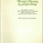 Brand names in prescribing cover page