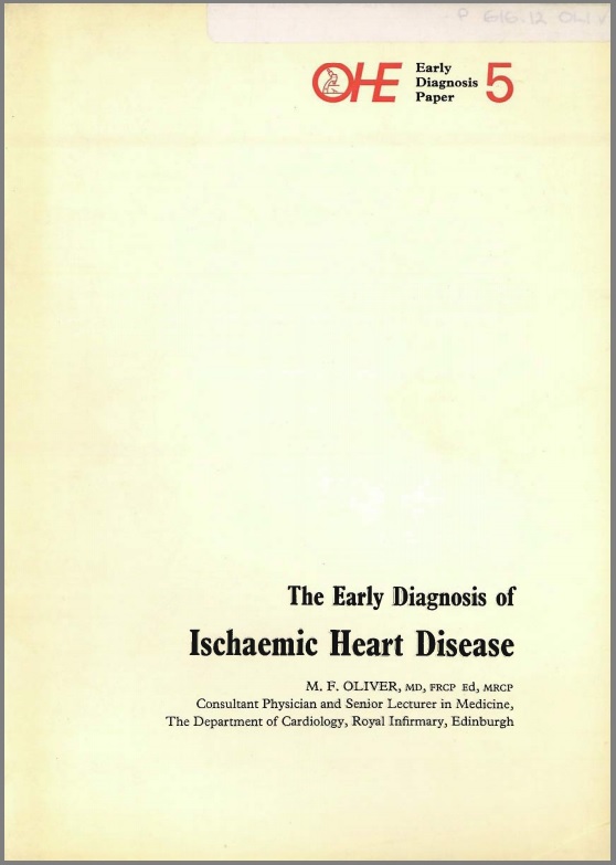 Early Diagnosis of Ischaemic Heart Disease