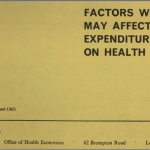 Factors which may affect expenditure on health cover page