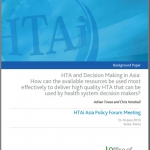 HTA and decision making in asia cover page
