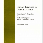 Human relations in general practice cover page