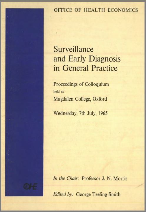 Surveillance and early diagnosis
