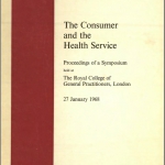 The consumer and the healthcare service cover page