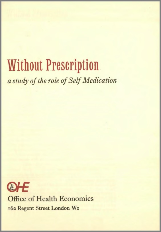 Without Prescription: a Study of the Role of Self-Medication