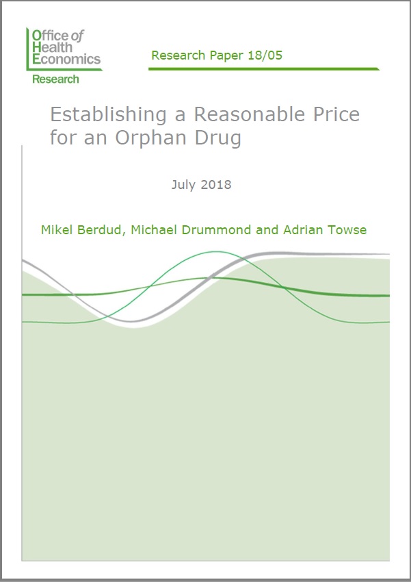 Establishing a Reasonable Price for an Orphan Drug