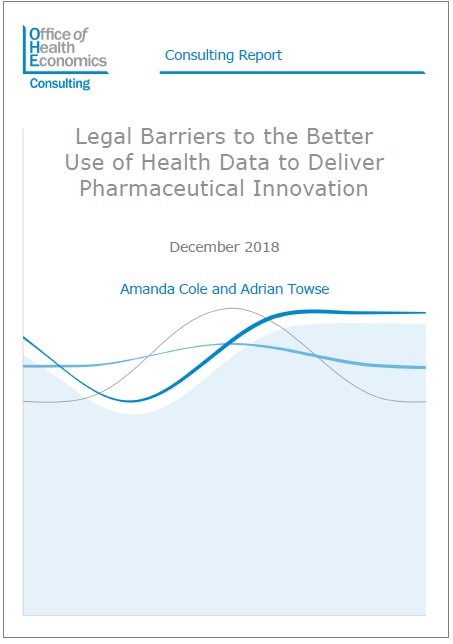 Legal Barriers to the Better Use of Health Data to Deliver Pharmaceutical Innovation