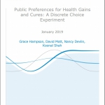 Public preferences for health gains & cures