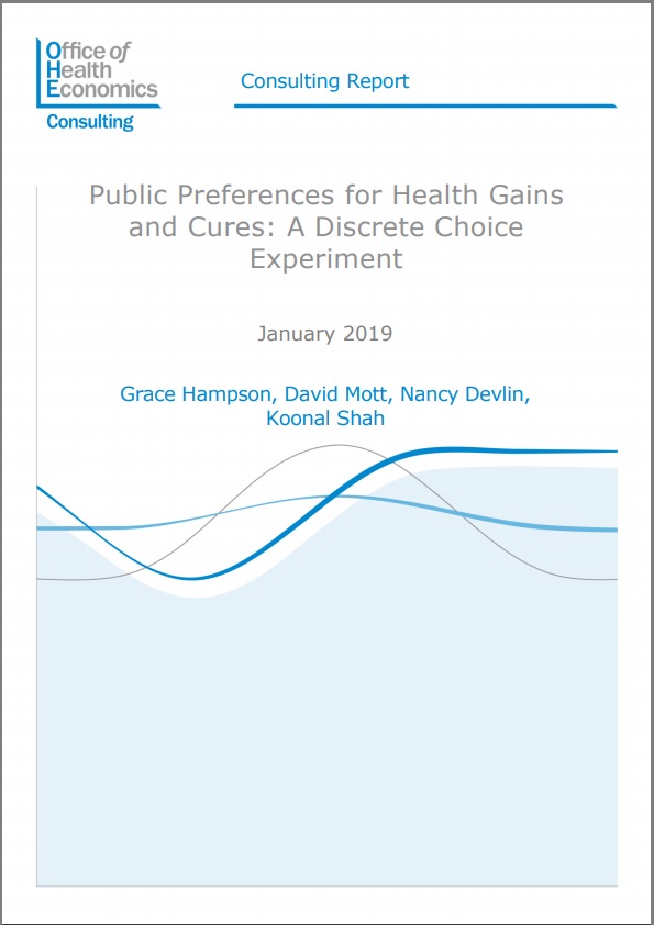 Public Preferences for Health Gains and Cures: A Discrete Choice Experiment