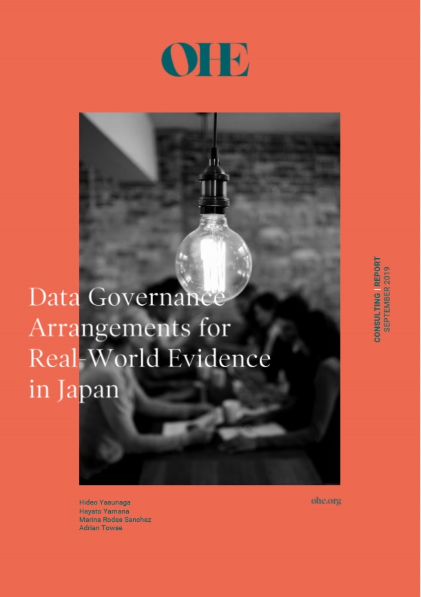 Data Governance Arrangements for Real-World Evidence in Japan