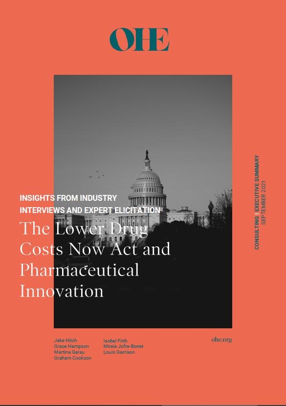 The Lower Drug Costs Now Act and Pharmaceutical Innovation