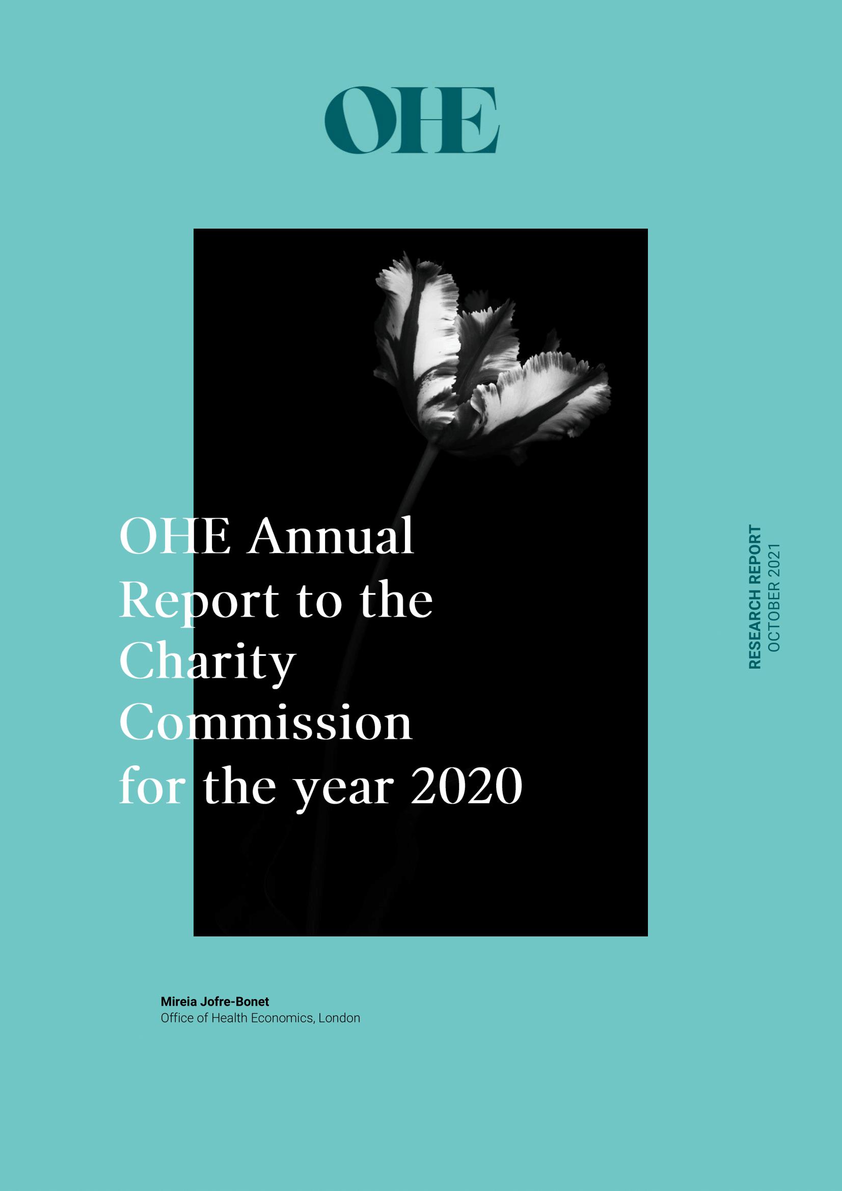 2020 OHE Annual Report to the Charity Commission