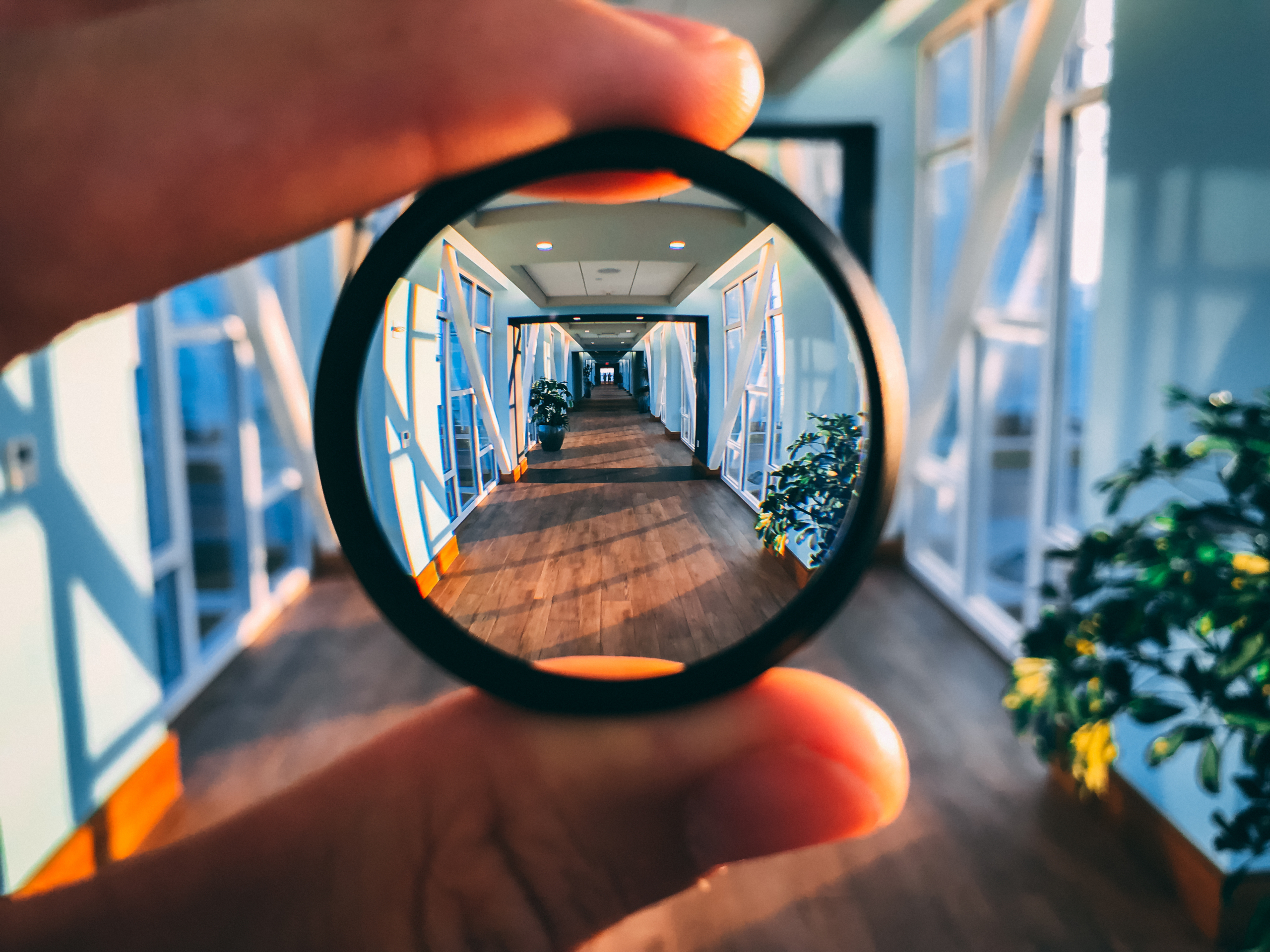 Magnification giving a long feel of depth in this large yet seem - OHE