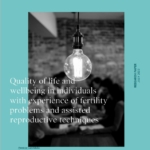 Quality of life assisted reproduction Cover