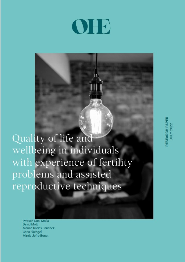 Quality of life assisted reproduction Cover